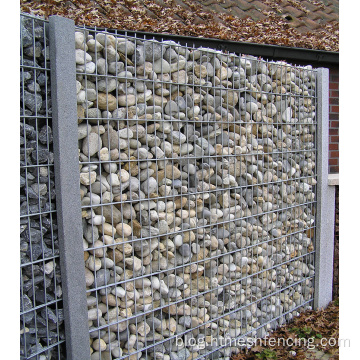Welded Stone Fence Panel decorative walling system